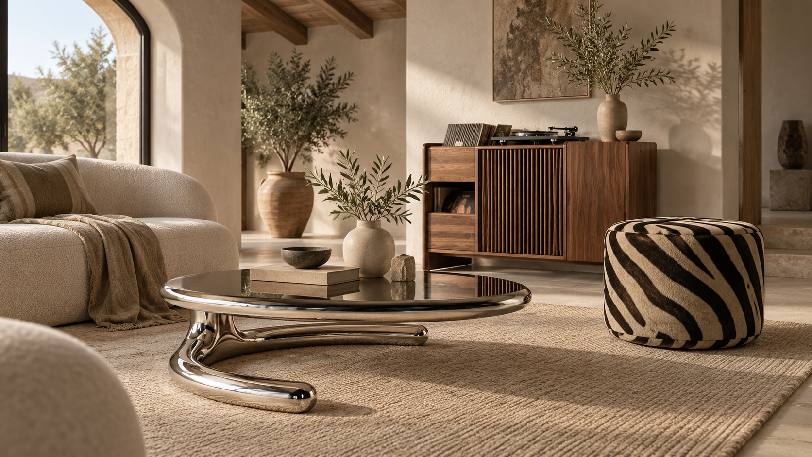 Organic modern interior from the atelier