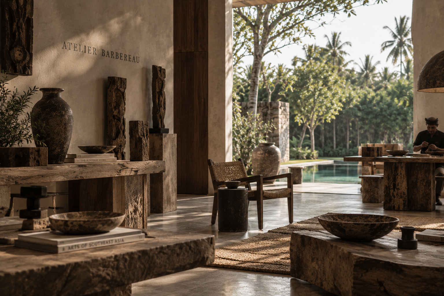 Natural textures and objects from the atelier