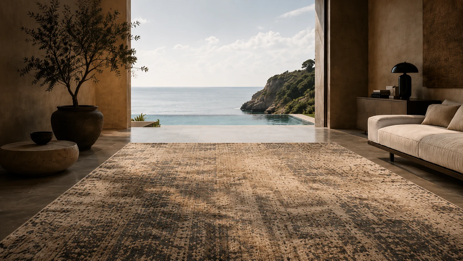 An organic modern interior from L’Atelier Barbereau